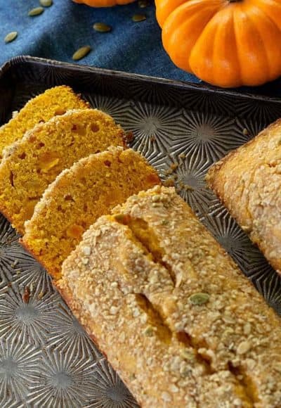 Moist, delicious, fresh, Apricot Pumpkin Bread is like no other pumpkin bread recipe you've tried.