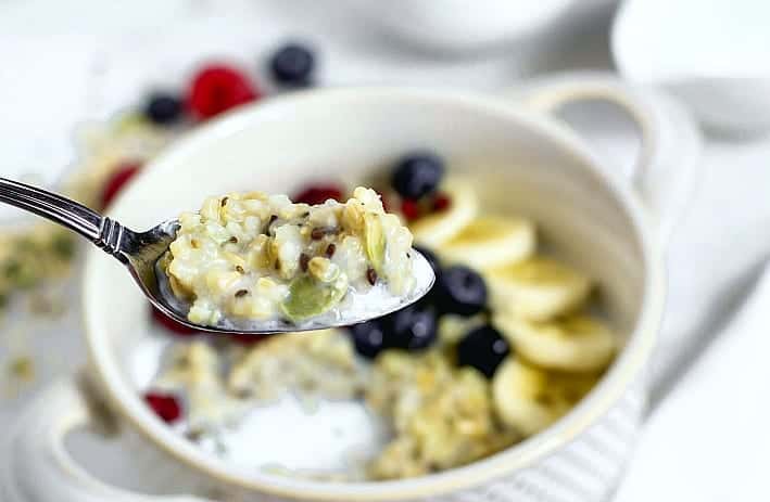 A spoonful of porridge