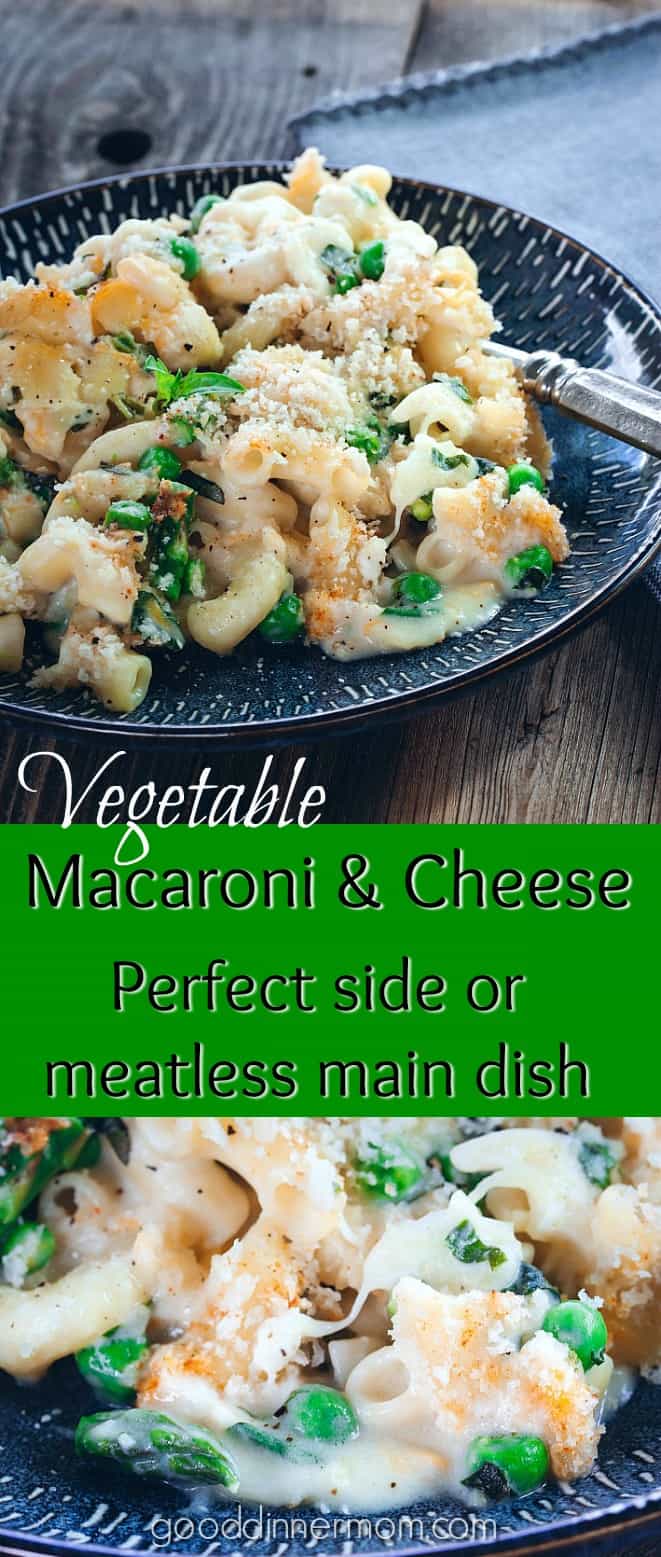 Vegetable Macaroni and Cheese