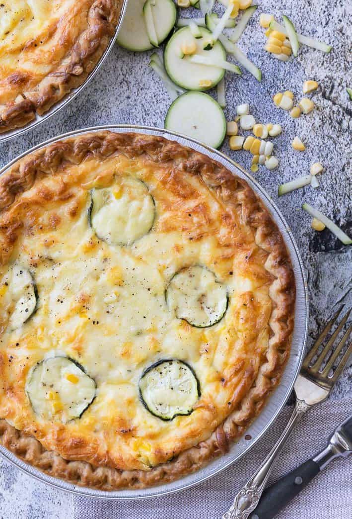 Creamy Zucchini Quiche – Good Dinner Mom
