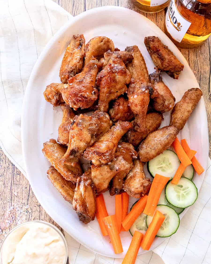 Crispy Salt and Vinegar Chicken Wings (Easy Oven-Baked Recipe)