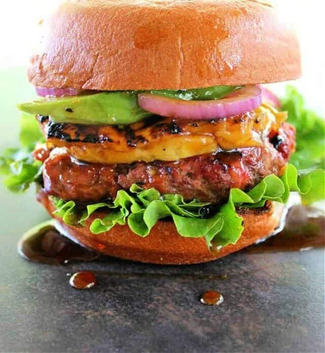 Hawaiian Teriyaki Burger