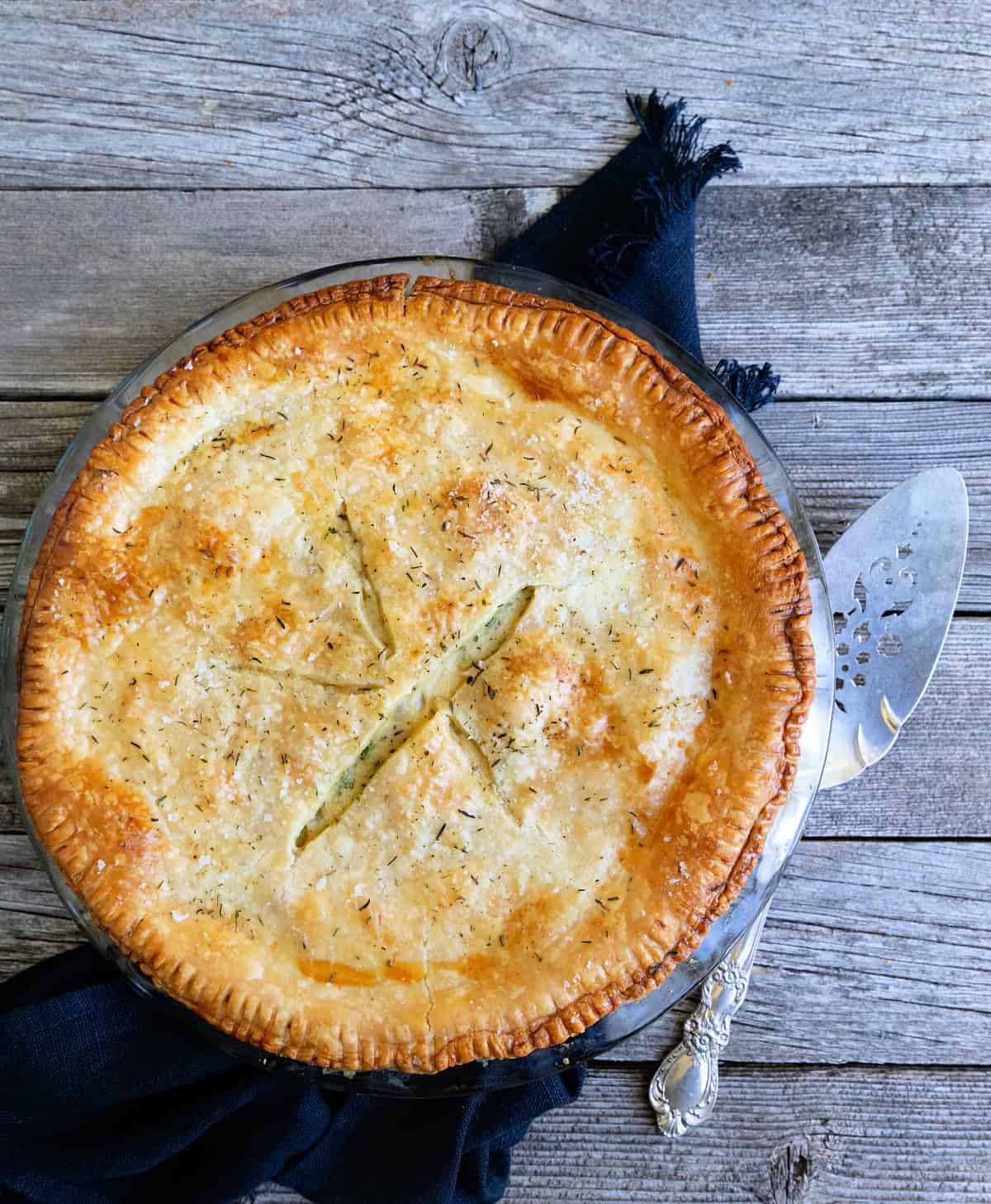 Chicken pot pie.