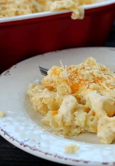 My Grandma's Baked Macaroni and Cheese recipe.