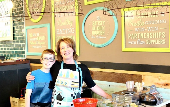 Cooking Healthy At Whole Foods Market with my son 