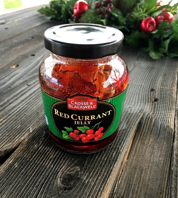 jar of red currant jelly