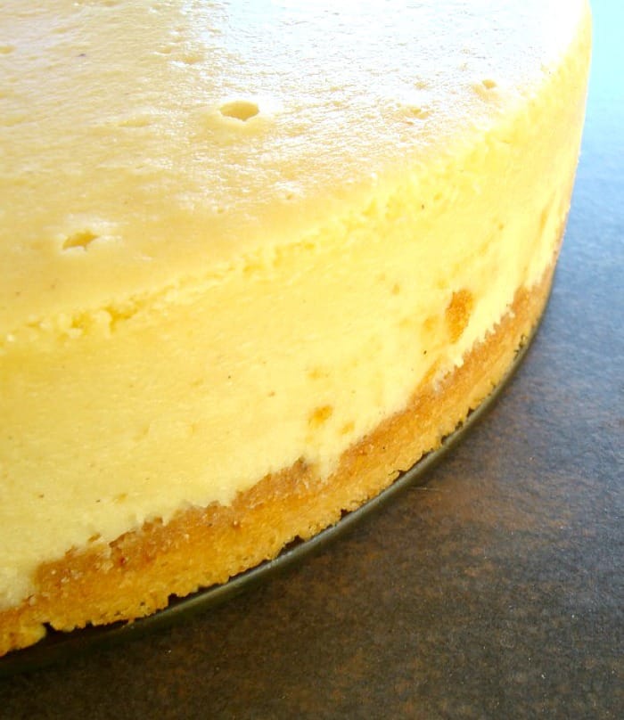 Hazelnut Vanilla Cheesecake