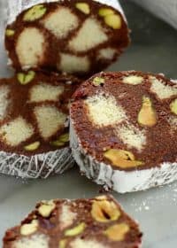 Part chocolate truffle, part crispy cookie, Chocolate Salami is a Portuguese/Italian tradition that guests are sure to love.
