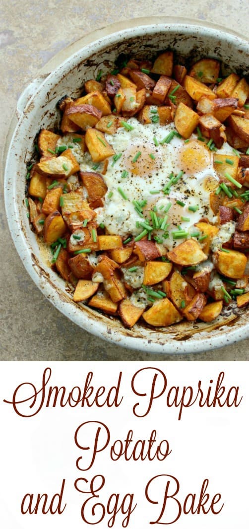 For breakfast or even for dinner, this Smoked Paprika Potato and Egg Bake is ready in 30 minutes and is delicious and satisfying.